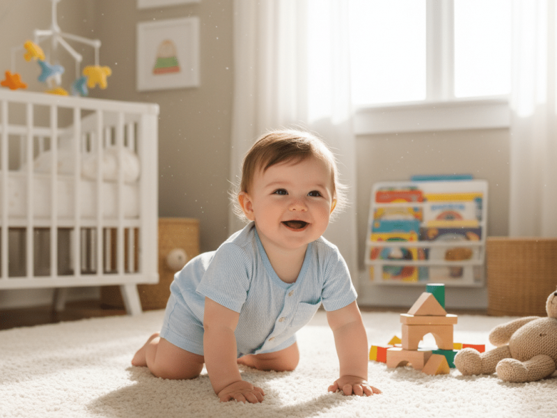 małe, raczkujące dziecko - prawidłowe żywienie dla dzieci